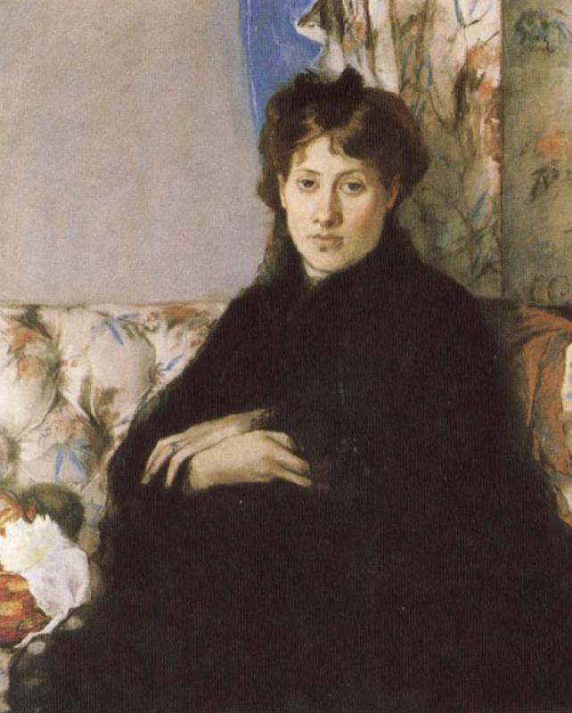 Berthe Morisot Portrait of Madme Pontillon Sweden oil painting art